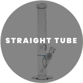 Tall straight tube bong with a removable bowl, ideal for those looking for simple, classic bongs for sale.